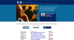 Desktop Screenshot of ceoinst.com